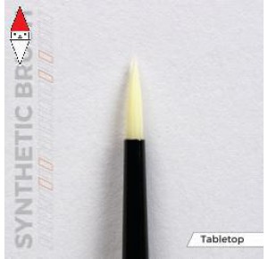 , , , AK INTERACTIVE SYNTHETIC TABLETOP BRUSH - 1