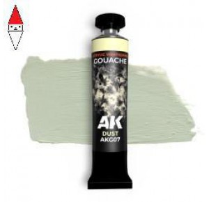 , , , ACRILICO MODELLISMO AK INTERACTIVE DUST - AK GOUACHE 20ML