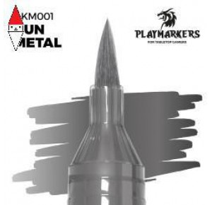 , , , ACRILICO MODELLISMO AK INTERACTIVE GUN METAL - PLAYMARKERS
