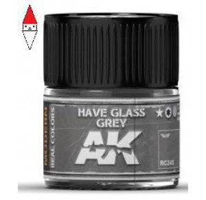 , , , ACRILICO MODELLISMO AK INTERACTIVE HAVE GLASS GREY 10ML