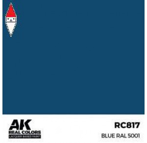 , , , LACQUER PAINT MODELLISMO AK INTERACTIVE BLUE RAL 5001 17ML