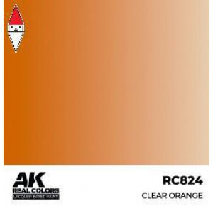 , , , LACQUER PAINT MODELLISMO AK INTERACTIVE CLEAR ORANGE 17ML