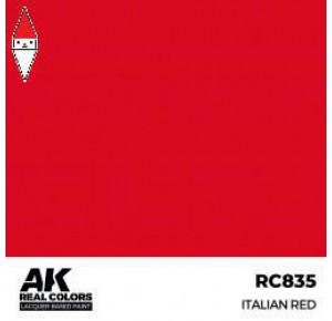 , , , LACQUER PAINT MODELLISMO AK INTERACTIVE ITALIAN RED 17ML