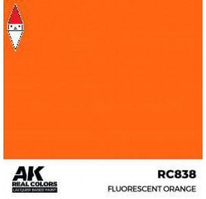 , , , LACQUER PAINT MODELLISMO AK INTERACTIVE FLUORESCENT ORANGE 17ML