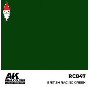 , , , LACQUER PAINT MODELLISMO AK INTERACTIVE BRITISH RACING GREEN 17ML