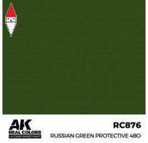 , , , LACQUER PAINT MODELLISMO AK INTERACTIVE RUSSIAN GREEN PROTECTIVE 4BO 17ML