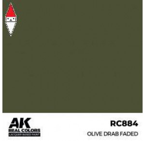 , , , LACQUER PAINT MODELLISMO AK INTERACTIVE OLIVE DRAB FADED 17ML