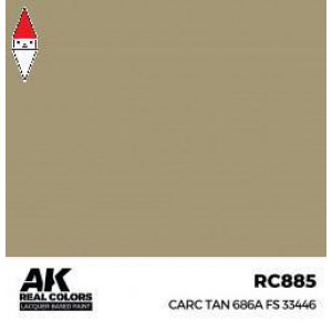 , , , LACQUER PAINT MODELLISMO AK INTERACTIVE CARC TAN 686A FS 33446 17ML