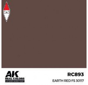, , , LACQUER PAINT MODELLISMO AK INTERACTIVE EARTH RED FS 30117 17ML