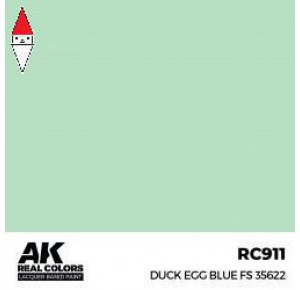 , , , LACQUER PAINT MODELLISMO AK INTERACTIVE DUCK EGG BLUE FS 35622 17ML