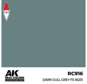 , , , LACQUER PAINT MODELLISMO AK INTERACTIVE DARK GULL GREY FS 36231 17ML