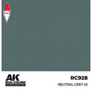 , , , LACQUER PAINT MODELLISMO AK INTERACTIVE NEUTRAL GREY 43 17ML