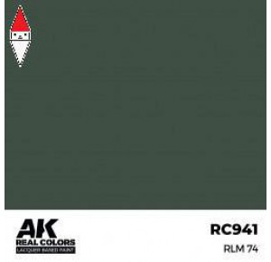 , , , LACQUER PAINT MODELLISMO AK INTERACTIVE RLM 74 17ML