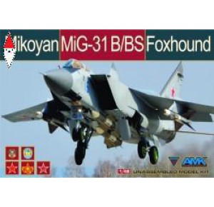 , , , AMK 1/48 MIKOYAN MIG-31B/BS FOXHOUND
