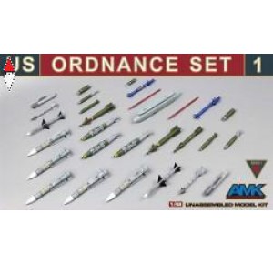 , , , AMK 1/48 US ORDNANCE SET N. 1 (NEW RELEASE)