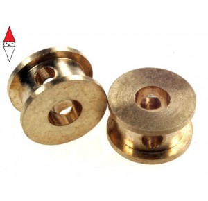 , , , AVANT SLOT BOCCOLE IN OTTONE (X2)