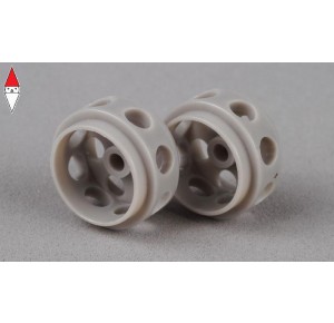 , , , AVANT SLOT CERCHI IN DELRIN14.5X9 (X2) GREY