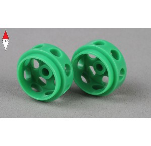 , , , AVANT SLOT CERCHI IN DELRIN 15.5X9 (X2) GREEN