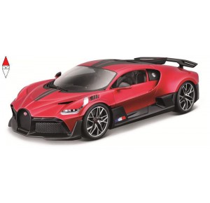 , , , MODELLINO STATICO BBURAGO 1/18 - BUGATTI DIVO RED