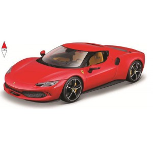 , , , MODELLINO STATICO BBURAGO 1/18 FERRARI R AND P 296 GTB RED