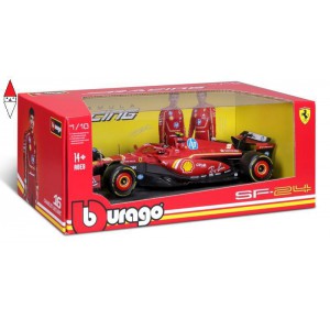 , , , MODELLINO STATICO BBURAGO 1/18 F1 FERRARI SF-24 N 16 LECLERCIMOLA LIVERY