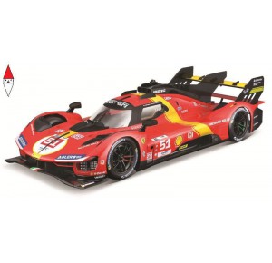 , , , MODELLINO STATICO BBURAGO 1/18 499P LMH RED N 50