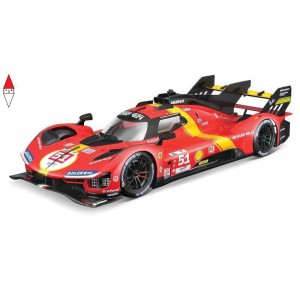 , , , MODELLINO STATICO BBURAGO 1/18 499P LMH RED N 51