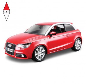 , , , MODELLINO STATICO BBURAGO 1/24 AUDI A1 MET RED