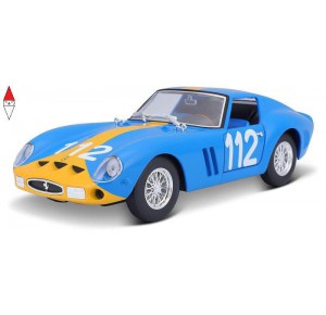 , , , MODELLINO STATICO BBURAGO 1/24 250 GTO BLUE