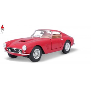 , , , MODELLINO STATICO BBURAGO 1/24 FERRARI 250 GT BERLINETTA PASSO CORTO RED