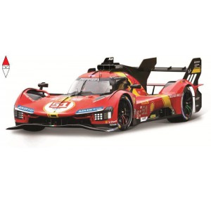 , , , MODELLINO STATICO BBURAGO 1/24 FERRARI RACING MODEL KIT 499P LMH