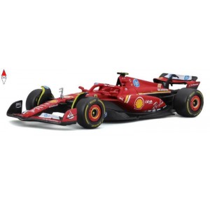 , , , MODELLINO STATICO BBURAGO 1/43 F1 FERRARI SF-24 N 55 SAINZ WB