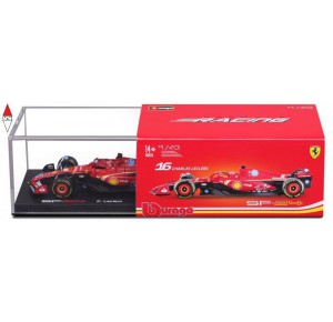 , , , MODELLINO STATICO BBURAGO 1/43 F1 FERRARI SF-24 N 16 LECLERC