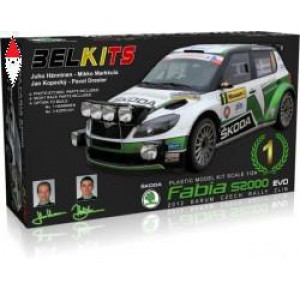, , , BELKITS 1/24 SKODA FABIA S2000