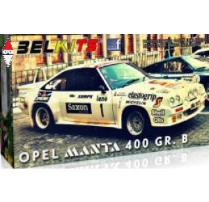 , , , BELKITS 1/24 OPEL MANTA 400 GR.B 24ORE VAN YPRES 1984 JIMMY MCRAE