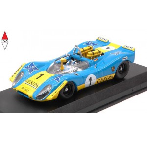 , , , 1/43 BEST MODEL PORSCHE 908/2 N 1 JARAMA 1970 ALEX-SOLER ROIG BLUE YELLOW