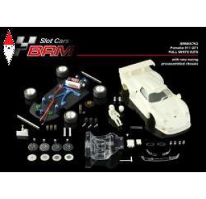 , , , BRM MODEL CARS PORSCHE 911 GT1 FULL WHITE KIT