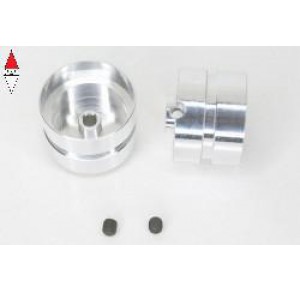 , , , BRM MODEL CARS F1 GTR REAR WHEELS + M3 SCREWS (2X)