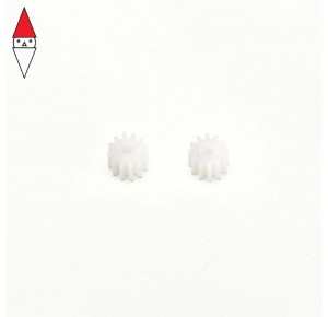 , , , BRM MODEL CARS AW NYLON PINION 12 T DIA6.8 (2X)