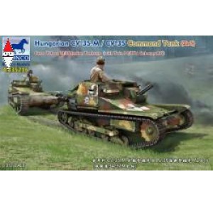 , , , BRONCO 1/35 HUNGARIAN CV-35.M/CV-35 COMMAND TANK(2IN1)