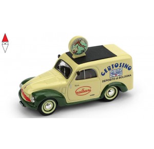 , , , 1/43 BRUMM FIAT 500B FURGONE 1950 CERTOSINO GALBANI