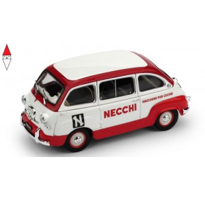 , , , 1/43 BRUMM FIAT 600 MULTIPLA 1960 MACCHINE DA CUCIRE NECCHI