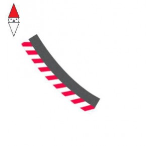 , , , CARRERA CORDOLI ESTERNI PER CURVE 3/30 (6) PIU TERMINALI (2)