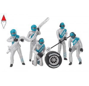 , , , CARRERA SET DI FIGURE MECCANICI ARGENTO
