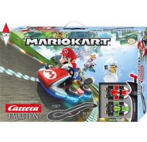 , , , CARRERA EVOLUTION - MARIO KART 8 - MARIO VS YOSHI - M.5 90 WITH DOUBLE CROSS