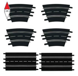 , , , CARRERA SET DI ESTENSIONE II (2 RETTILINEI STANDARD  4 CURVE 1/30)