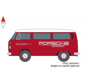 , , , CARRERA VW BUS T2B PORSCHE RENNDIENST