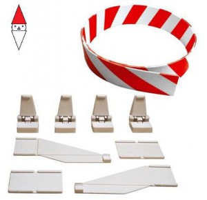 , , , CARRERA GUARDRAIL BIA/ROS (3MT)SUPPOR GUARDRAIL(24) TERMINALI (12) RACCORDI (6)