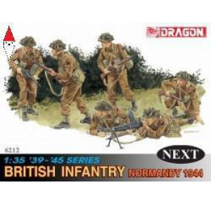 , , , DRAGON 1/35 BRITISH INFANTRY (NORMANDY 1944)
