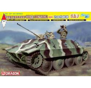 , , , DRAGON 1/35 BERGEPANZER 38(T) HETZER MIT 2CM FLAK 38 (2 IN 1) (SMART KIT)
